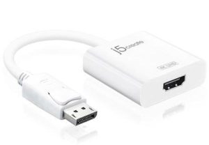 J5create JDA158 DisplayPort to 4K HDMI Active Adapter