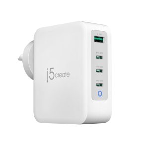 J5create JUP43130 130W GaN USB-C 4-Port