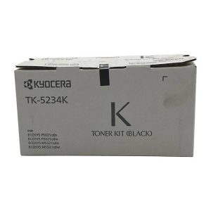 Kyocera TK-5234K, Black Toner Cartridge for M5521cdn/M5521cdw/P5021cdn/P5021cdw, Yield 2600 Pages, 1 Year Warranty