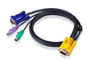 Aten 3m KVM Cable with HDB & PS/2 to 3-in-1 SPHD