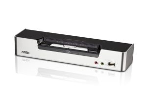 Aten 2-Port USB DVI Dual View KVMP Switch