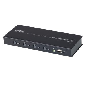 Aten 4-Port USB Boundless KM Switch with Audio (CS724KM)