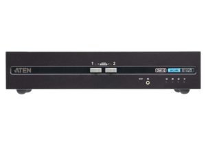 ATEN 2-Port USB DVI Dual Display Secure KVM Switch (PSD PP v4.0 Compliant), Secure KVM Switch series inoperable when physical tampering is detected