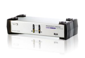 Aten Desktop KVMP Switch 2 Port Dual Display VGA w/ audio