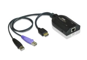 Aten HDMI USB KVM Adapter Cable with Virtual Media & Smart Card Reader Support