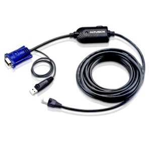 Aten KVM Cable Adapter with RJ45 Male 4.5M cable to VGA & USB to suit KH and KL series