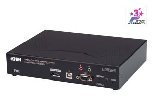 Aten 4K DisplayPort Single Display KVM over IP Transmitter with PoE