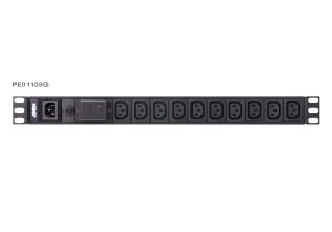 Aten 10-Port 1U Basic PDU with Surge Protection
