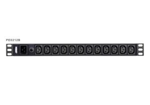 Aten 12-Port 15A Power Distribution Unit - Basic PDU, 1U Rackmount Design 12x C13, Overload Protection