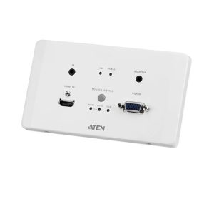 Aten VE2812AEUT HDMI & VGA HDBaseT Transmitter with EU Wall Plate