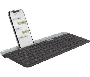 Logitech K580 Slim Multi-Device Wireless Keyboard - Graphite