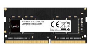 Lexar LD4AS032G-B3200GSST 32GB, DDR4 3200 SODIMM Laptop Memory, CL22 - Blister