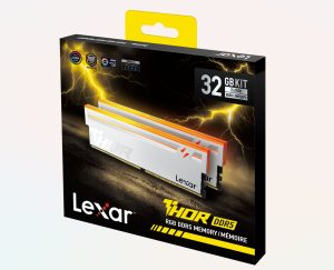 Lexar LD5U16G60C38SV-RGD DDR5 UDIMM 32 GB Kit (2  x 16GB) 6000 MT/s 1.35V CL38 THOR RGB G2 GLOBAL DUAL INTEL XMP 3.0 & AMD EXPO