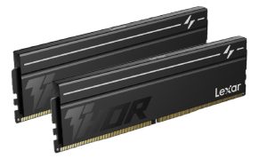 Lexar LD5U08G60C380V-RGD DDR5 UDIMM 16GB Kit (2 x 8GB) 6000 MT/s 1.35V CL38 THOR G2 OC HEATSINK BLACK INTEL XMP 3.0 & AMD EXPO