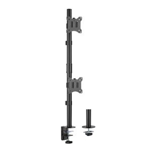 Brateck LDT57-C02V Pole Mount Dual Monitor Arm for 17"-32" Monitors