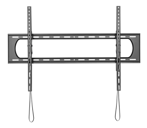 Brateck Affordable Heavy-Duty Tilt TV Wall Mount For 60’’~120’’ Fit Curved TV up to 120KG, VESA 50x50 up to 900x600 Fine Texture Black (LS)