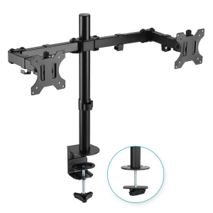 mbeat® activiva ErgoLife Dual Monitor Screen Double Joint Monitor Arm Detachable VESA 360° Rotary Two Mounting Options Net Weight: 4.3kg (LS)
