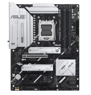 ASUS AMD PRIME X870-P WIFI-CSM (AM5) ATX Motherboard, DDR5 192GB, 1x PCIe 5.0 x16 slot, 4 x M.2 slots, 2x SATA, Wi-Fi 7, 1 x HDMI