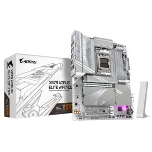 Gigabyte X870 AORUS ELITE WF7 ICE AMD AM5 ATX Motherboard