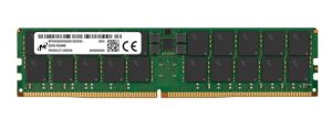 Micron 64GB (1x64GB) DDR5 RDIMM 6400MHz CL52 2Rx4 ECC Registered Server Data Center Memory