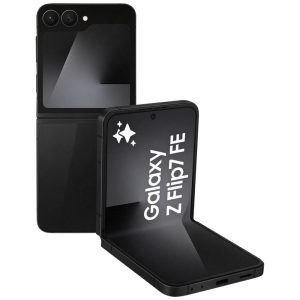 Samsung Galaxy Z Flip7 FE 5G 128GB - Black *AU STOCK*, 6.7', Full HD+, 120Hz, 8GB/128GB, 50MP/10MP, Single+ eSIM, 4000mAh, 2 Years Warranty