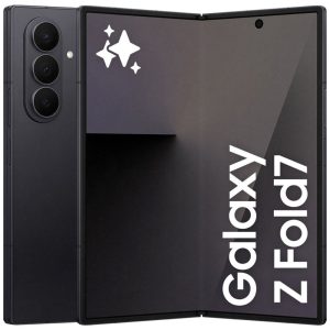 Samsung Galaxy Z Fold7 5G 512GB - Jet Black *AU STOCK*, 8.0', QXGA+, 120Hz, 12GB/512GB, 200MP/10MP, Single+ eSIM, 4400mAh, 2 Years Warranty