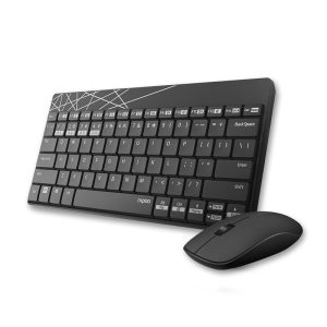 Rapoo 8000M Compact Wireless Multi-mode Keyboard and Mouse Combo