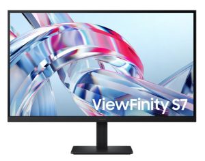 Samsung ViewFinity S70H 32' 4K UHD IPS Monitor 3840x2160 16:9 60Hz HDR10 DP HDMI Tilt VESA HAS Eye Saver Mode Black 3YR WTY