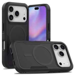 USP Apple iPhone 17 Pro (6.3') Armor Light Case with MagSafe Black - Built-in magnets, Drop Protection, Raised Edges, 5 Years Warranty
