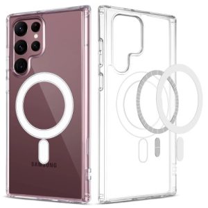 USP Samsung Galaxy S26 Ultra 5G (6.9') Magsafe Hard Crystal Clear Case - TPU Backplate, Rubberized Border , Scratch Resistant , 5 Years Warranty