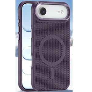 USP Apple iPhone 17 Air (6.5') Armor 3D Mesh Case with MagSafe Dark Purple - Fragiile Surface, TPU Bumper, Drop Resistance, 5 Years Warranty