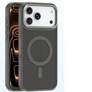 USP Apple iPhone 17 Pro (6.3') Armor 3D Mesh Case with MagSafe Grey- Fragiile Surface, TPU Bumper, Drop Resistance, 5 Years Warranty