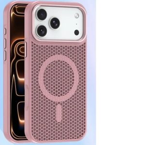USP Apple iPhone 17 Pro (6.3') Armor 3D Mesh Case with MagSafe Pink - Fragiile Surface, TPU Bumper, Drop Resistance, 5 Years Warranty