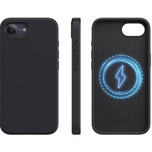 USP Apple iPhone 17  (6.3) Silicon Case with Magsafe - Two Tough Layers, Port Covers, No Slip Grippy Edges, Anti-fall, 5 Years Warranty