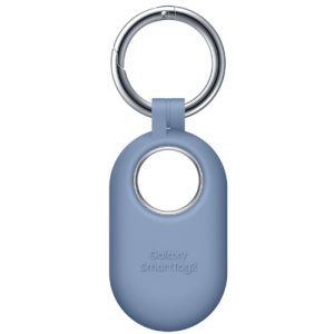 Samsung Galaxy SmartTag 2 Silicon Case - Blue (EF-PT560CLEGWW),*AU STOCK*,Soft-Touch Protection, Built-in Carabiner Ring, 1 Years Warranty