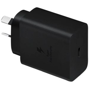 Samsung 45W PD Power Adapter with USB-C to C Cable (1.8M) - Black(EP-T4511XBEGAU), Versatile Compatibility, 6 Months Warranty