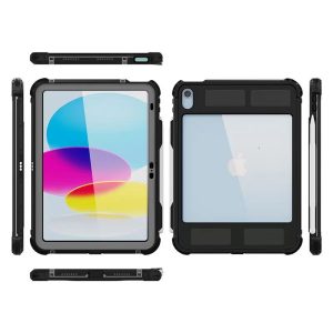 USP Apple iPad (11') (A16) (11th Gen) / iPad (10.9') (10th Gen) WaterProof Case Black