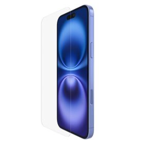 Belkin ScreenForce UltraGlass 2 Treated Screen Protector for Apple iPhone 16 Plus/iPhone 15 Plus/iPhone 14 Pro Max - Clear (OVA132zz),2 Years Warranty
