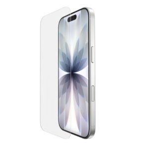 Belkin ScreenForce Tempered Glass Screen Protector for Apple iPhone 17/ 16 Pro (Gen2) - Clear (OVA159fq-REV), 2 Years Warranty