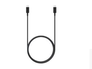 Samsung 100W USB-C to USB-C (2.0) Cable (1.8M) - Black(EP-DX510JBEGWW),5A/100W, Versatile Compatibility, 6 Months Warranty