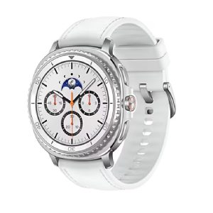 Samsung Galaxy Watch8 Classic Bluetooth + 4G (46mm) - White(SM-L505FZWAXSA), 1.3',Super AMOLED,1.6GHz,2GB/64GB,Bluetooth v5.3,445mAh,2 Years Warranty
