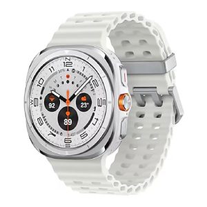 Samsung Galaxy Watch Ultra 2025 Bluetooth + 4G (47mm) - Titanium White(SM-L705FAW1XSA), 1.5', Super AMOLED, 1.6Hz, 2GB/64GB, 590mAh, 2 Years Warranty