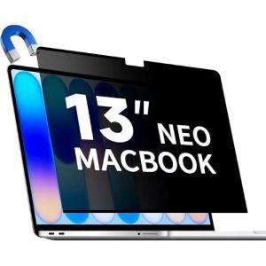 USP Apple MacBook Neo (13') (A18 Pro) Magnetic Removable Privacy Screen Protector - Matte Anti-Glare Coating,5 Years Warranty