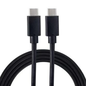 USP USB-C to USB-C Cable (3.1) (10M) - Black, Fast Charge, 5Gbps Data Transfer, Best for Laptop, Tablet, iPhone, Samsung,5 Years Warranty