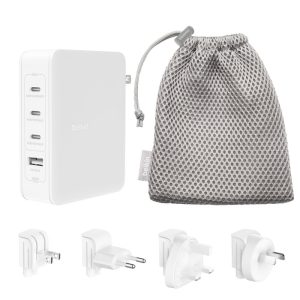 Belkin BoostCharge Pro 140W USB-C (PD 3.1) 4-Port GaN Wall Charger - White