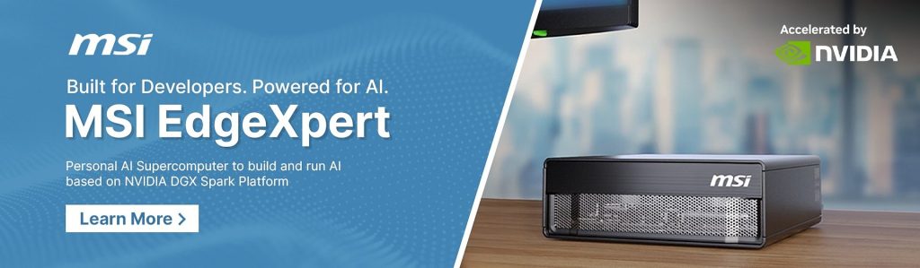 MSI EdgeXpert AI supercomputer