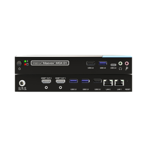 Matrox Maevex MGX Single Channel 4K IPMX AV over IP Decoder