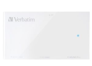 Verbatim USB 3.0 4in1 Card Reader - White
