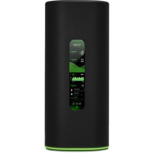 Ubiquiti AmpliFi Alien Mesh Router - Wi-Fi 6 - 4x Gigabit Ethernet Ports on Router, Touch Screen Display, 5 GHz 8x8 WiFi 6 Radio