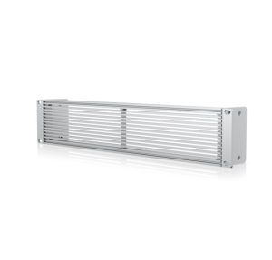 Ubiquiti 2U Rack Mount Vented OCD Panel, Silver Vented Blank Panel, Compatible with the Toolless Mini Rack